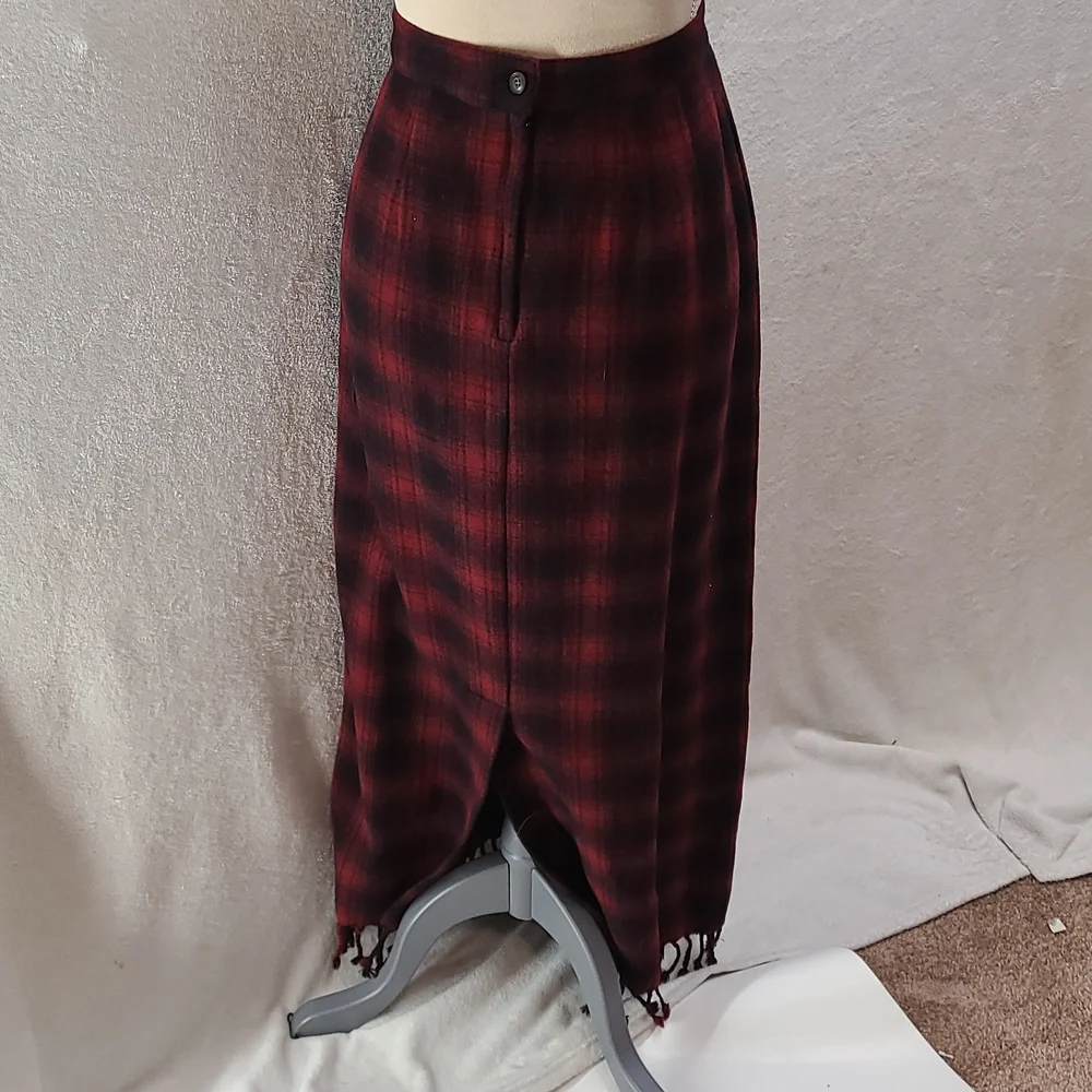 Buffalo plaid skirt vintage - Picture 3 of 5